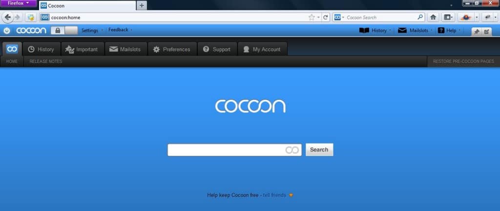 Free Firefox Add-on Cocoon